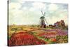 Tulips of Holland-Claude Monet-Stretched Canvas