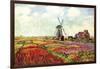 Tulips of Holland-Claude Monet-Framed Art Print