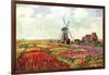 Tulips of Holland-Claude Monet-Framed Art Print