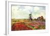 Tulips of Holland-Claude Monet-Framed Art Print