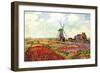Tulips of Holland-Claude Monet-Framed Premium Giclee Print