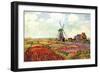 Tulips of Holland-Claude Monet-Framed Premium Giclee Print