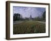 Tulips of State Capital Building, Frankfurt, Kentucky, USA-Adam Jones-Framed Premium Photographic Print