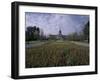 Tulips of State Capital Building, Frankfurt, Kentucky, USA-Adam Jones-Framed Premium Photographic Print