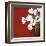 Tulips on Red-Ann Parr-Framed Giclee Print