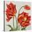 Tulips on Silk-Judy Shelby-Stretched Canvas