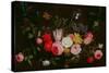 Tulips, Peonies and Butterflies-Jan Van, The Elder Kessel-Stretched Canvas