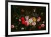 Tulips, Peonies and Butterflies-Jan Van, The Elder Kessel-Framed Giclee Print