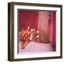 Tulips Pink-Mark Van Crombrugge-Framed Art Print