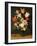 Tulips, Roses and Other Flowers in a Glass Vase-Balthasar van der Ast-Framed Giclee Print