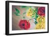 Tulips, twigs-Jule Leibnitz-Framed Photographic Print