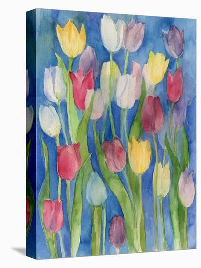 Tulips Watercolor-ZPR Int’L-Stretched Canvas