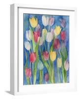 Tulips Watercolor-ZPR Int’L-Framed Giclee Print