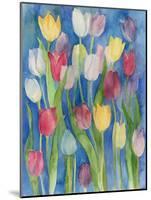 Tulips Watercolor-ZPR Int’L-Mounted Giclee Print