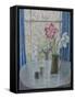 Tulips with Cherry Blossom, 2014-Ruth Addinall-Framed Stretched Canvas