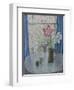 Tulips with Cherry Blossom, 2014-Ruth Addinall-Framed Giclee Print