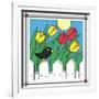 Tulips with Kernel 1-Denny Driver-Framed Giclee Print