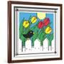 Tulips with Kernel 1-Denny Driver-Framed Giclee Print