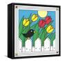 Tulips with Kernel 1-Denny Driver-Framed Stretched Canvas