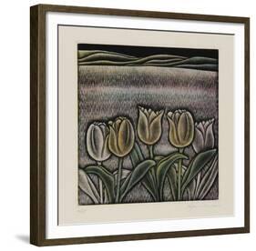 Tulips-Shigenu Narikawa-Framed Limited Edition