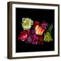 tulips-Magda Indigo-Framed Photographic Print