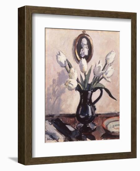 Tulips-Francis Cadell-Framed Art Print