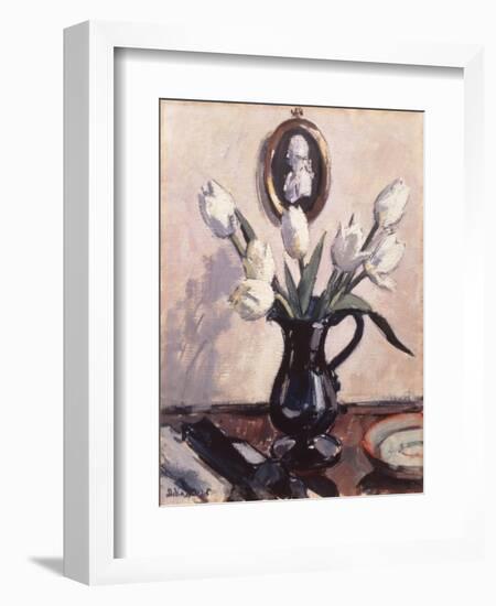 Tulips-Francis Cadell-Framed Art Print