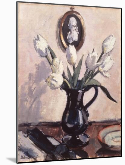 Tulips-Francis Cadell-Mounted Art Print