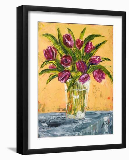 Tulips-Julie DeRice-Framed Art Print