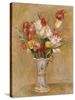 Tulips-Pierre-Auguste Renoir-Stretched Canvas