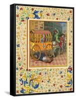 Tullia Crushes Father-Jean Fouquet-Framed Stretched Canvas