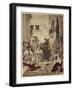 Tullia Driving over Her Father's Corpse-null-Framed Giclee Print