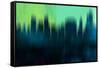 Tulsa Downtown Skyline-NaxArt-Framed Stretched Canvas