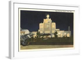 Tulsa Municipal Airport-null-Framed Art Print