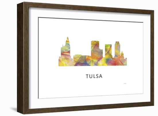 Tulsa Oklahoma-Marlene Watson-Framed Giclee Print