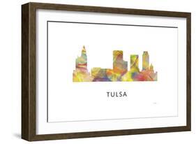 Tulsa Oklahoma-Marlene Watson-Framed Giclee Print