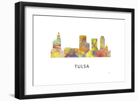 Tulsa Oklahoma-Marlene Watson-Framed Giclee Print