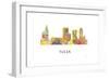 Tulsa Oklahoma-Marlene Watson-Framed Giclee Print