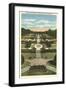 Tulsa Rose Garden-null-Framed Premium Giclee Print