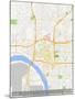 Tulsa, United States of America Map-null-Mounted Poster