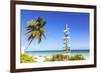 Tulum beach, Quintana Roo, Mexico-Matteo Colombo-Framed Photographic Print