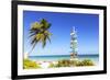 Tulum beach, Quintana Roo, Mexico-Matteo Colombo-Framed Photographic Print