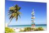 Tulum beach, Quintana Roo, Mexico-Matteo Colombo-Mounted Photographic Print