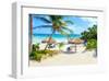 Tulum Beach Yucatan in Mexico-null-Framed Art Print