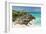 Tulum Mexico Beach Mayan Ruins-null-Framed Art Print