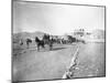 Tum-Tum Carts Head for Khyber Pass-William Henry Jackson-Mounted Photographic Print