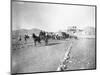 Tum-Tum Carts Head for Khyber Pass-William Henry Jackson-Mounted Photographic Print