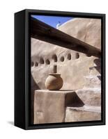 Tumacacori Mission Church in Arizona, USA-Diane Johnson-Framed Stretched Canvas