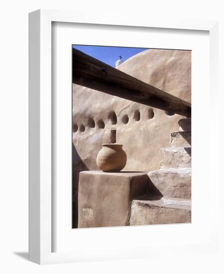 Tumacacori Mission Church in Arizona, USA-Diane Johnson-Framed Photographic Print