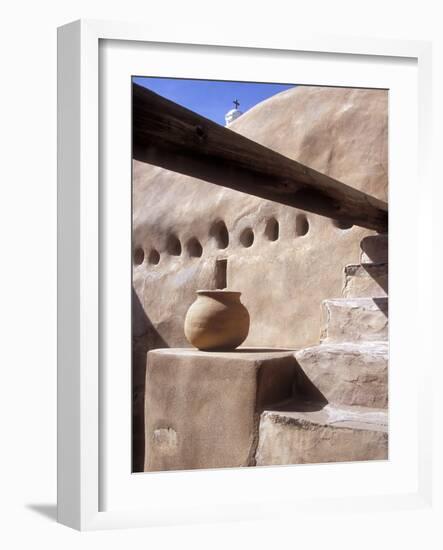 Tumacacori Mission Church in Arizona, USA-Diane Johnson-Framed Photographic Print